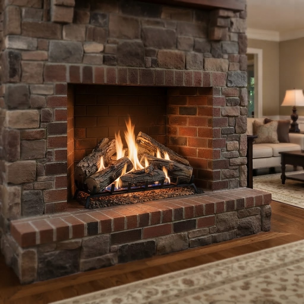 Classic Drop-In Gas Log Set 3