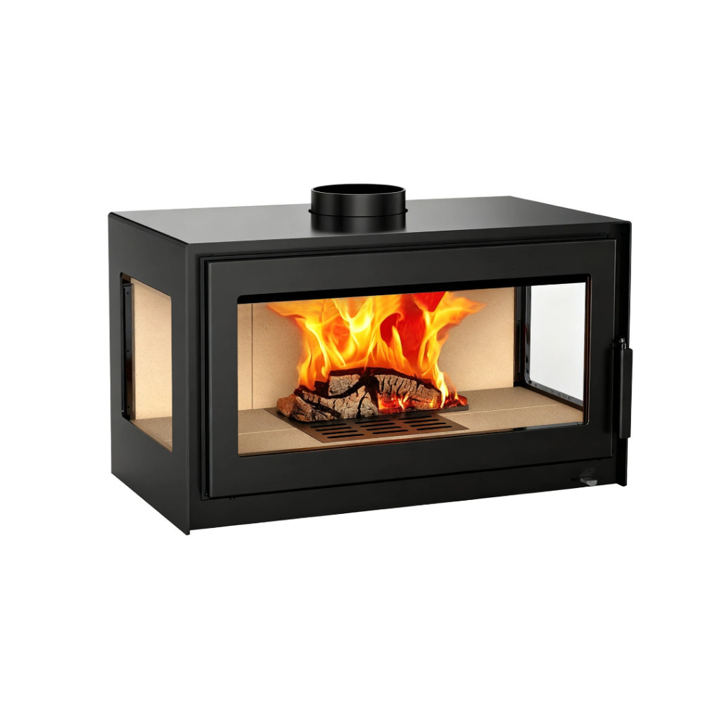 980 Wood Burning Fireplace