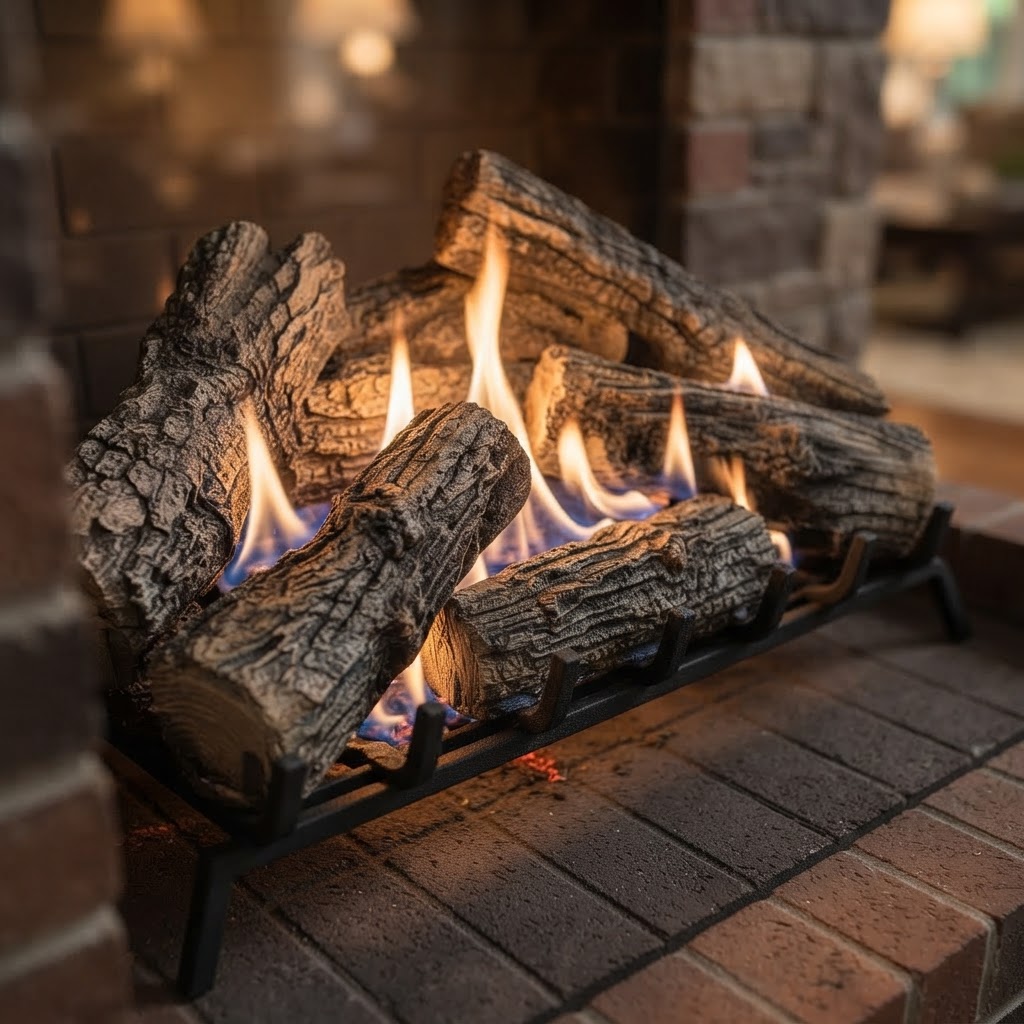 Classic Drop-In Gas Log Set 2