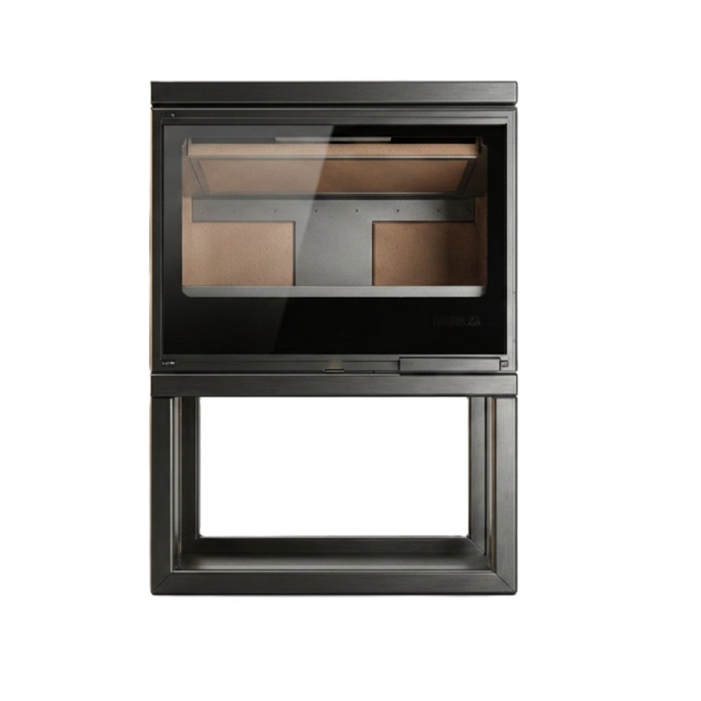 Nexus SA 750  freestanding closed-combustion wood fireplace 2