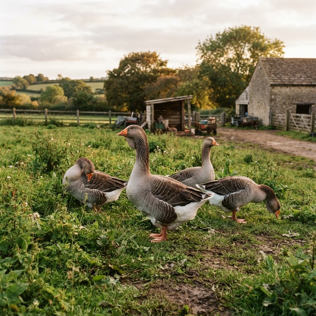 Toulouse Geese