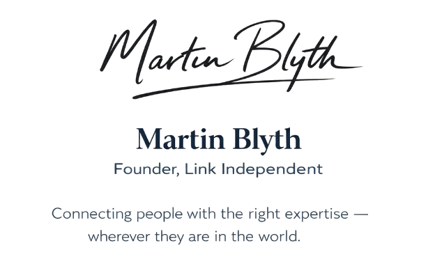 Martin Blyth signature