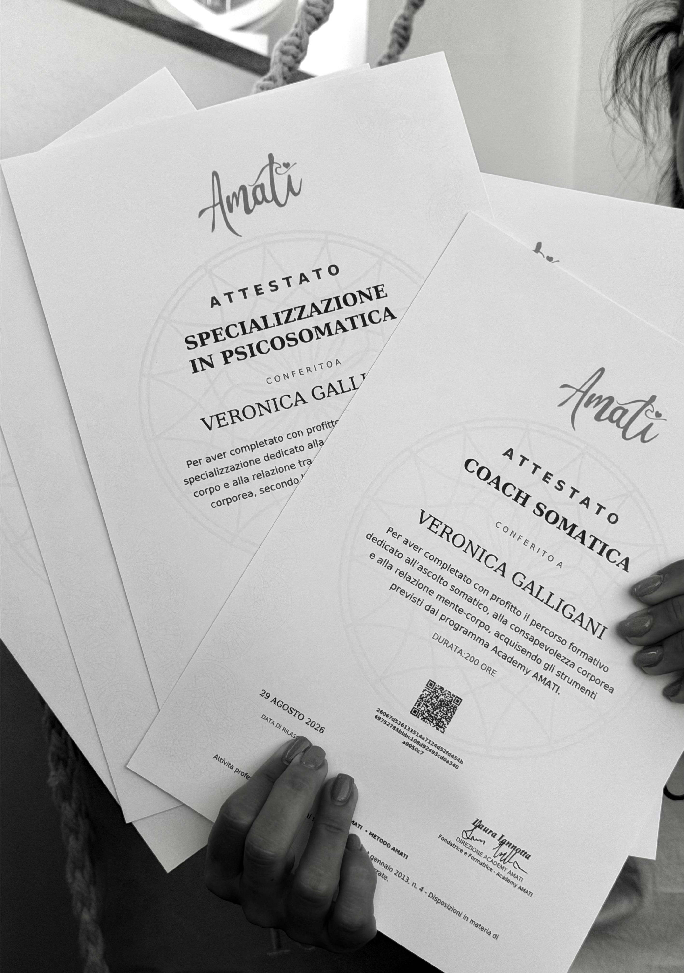 Formazione pratica in presenza — Academy AMATI®