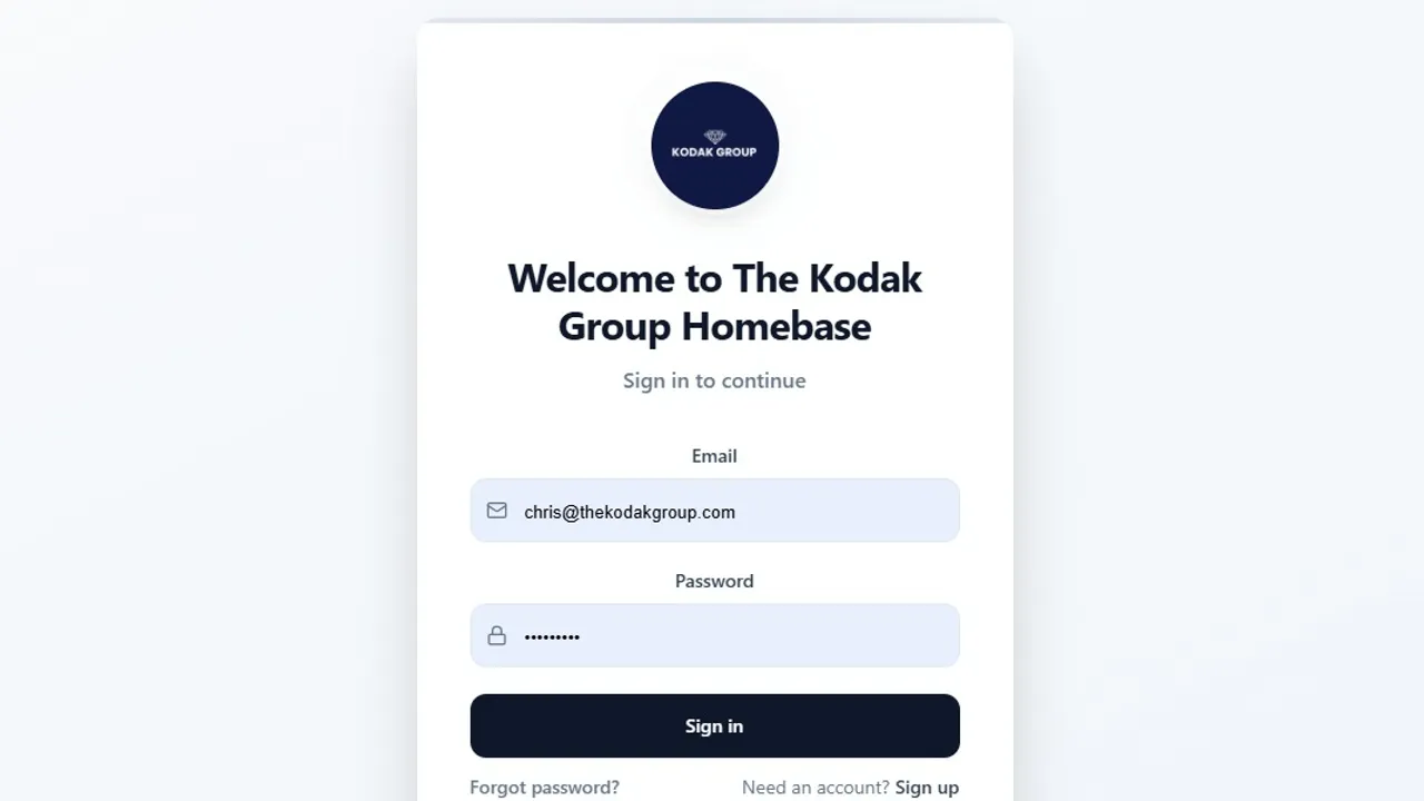 Jewelry Store Dashboard template preview