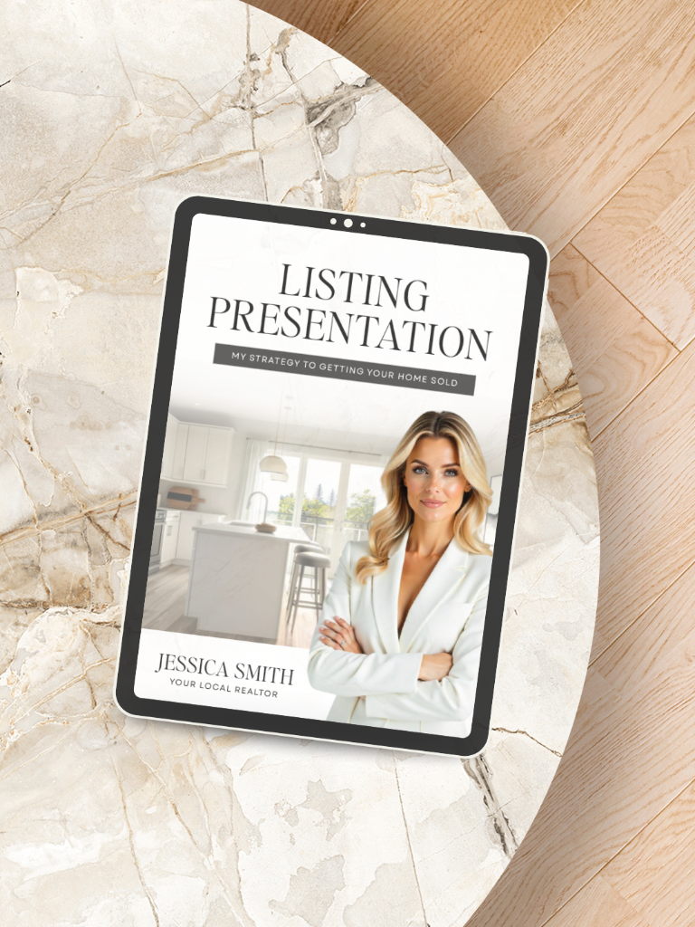 Free Listing Presentation Canva Template