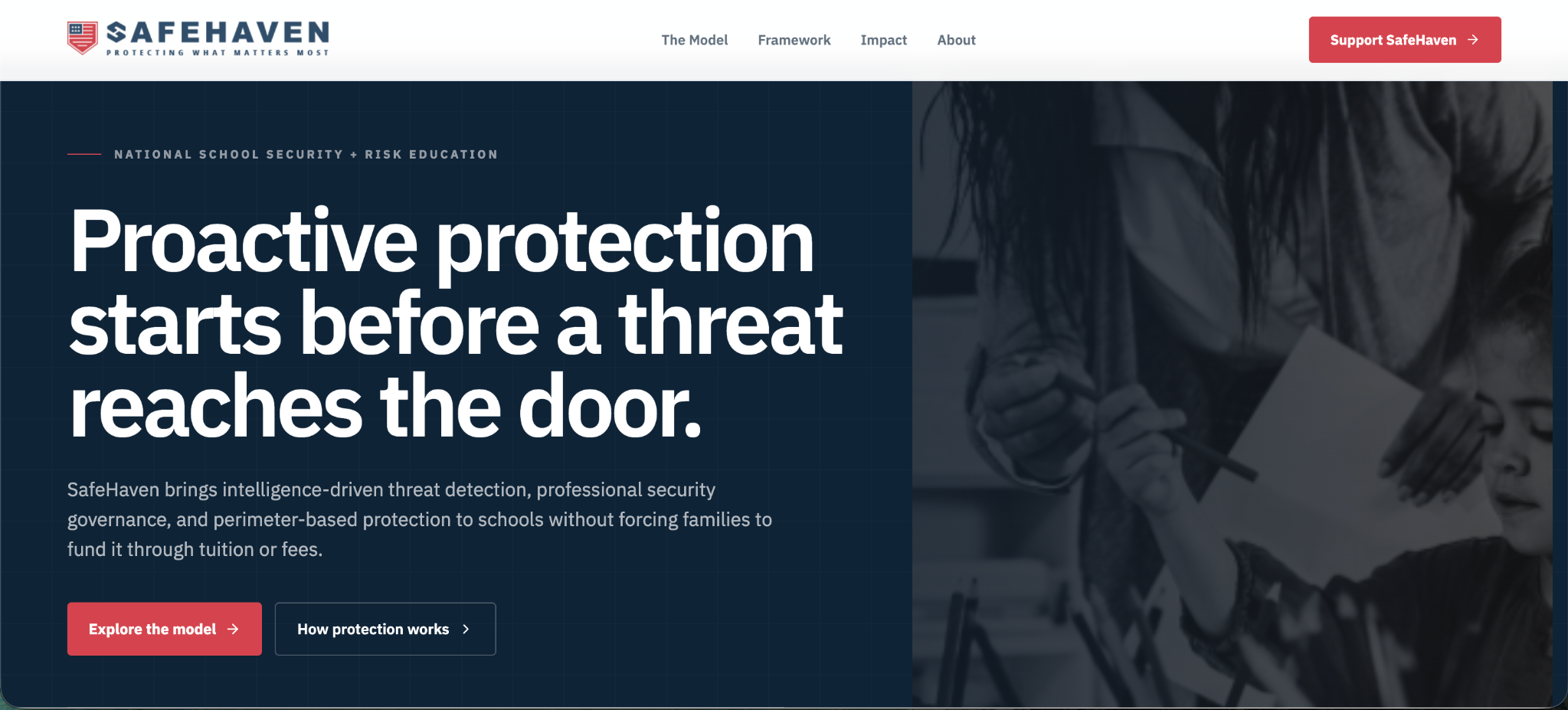 SafeHaven project preview
