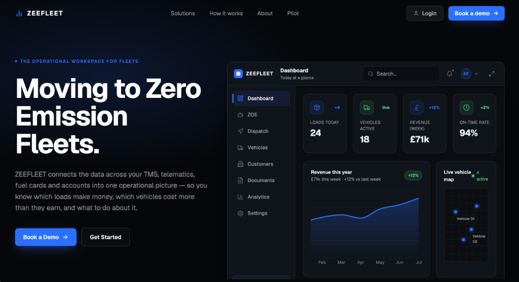 Hero — Moving to Zero Emission Fleets