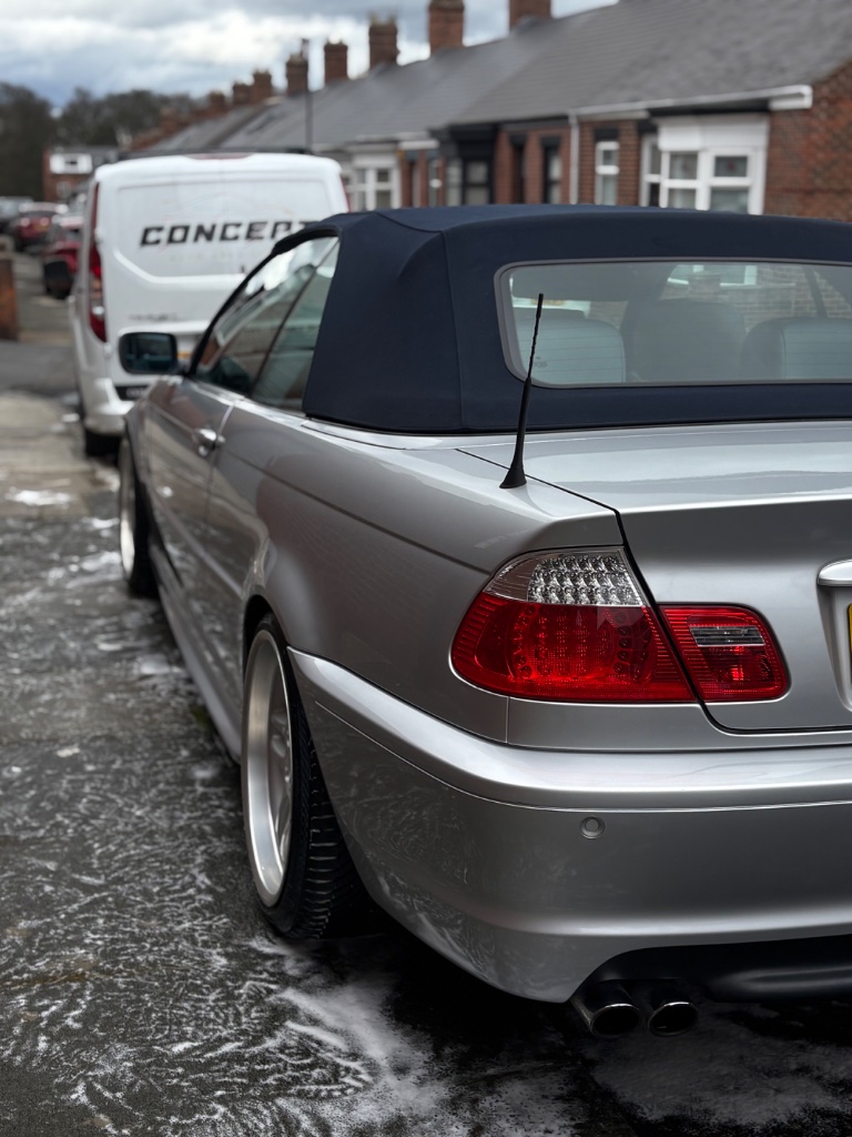 BMW 3 Series after exterior detailing