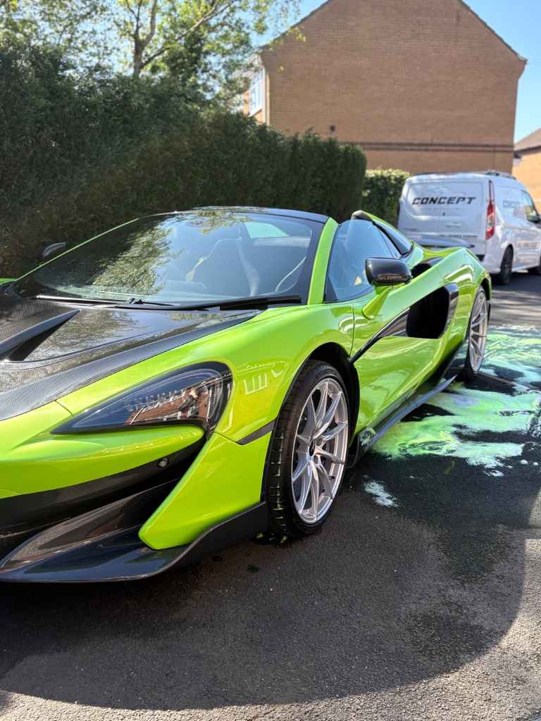 McLaren 600LT after paint correction