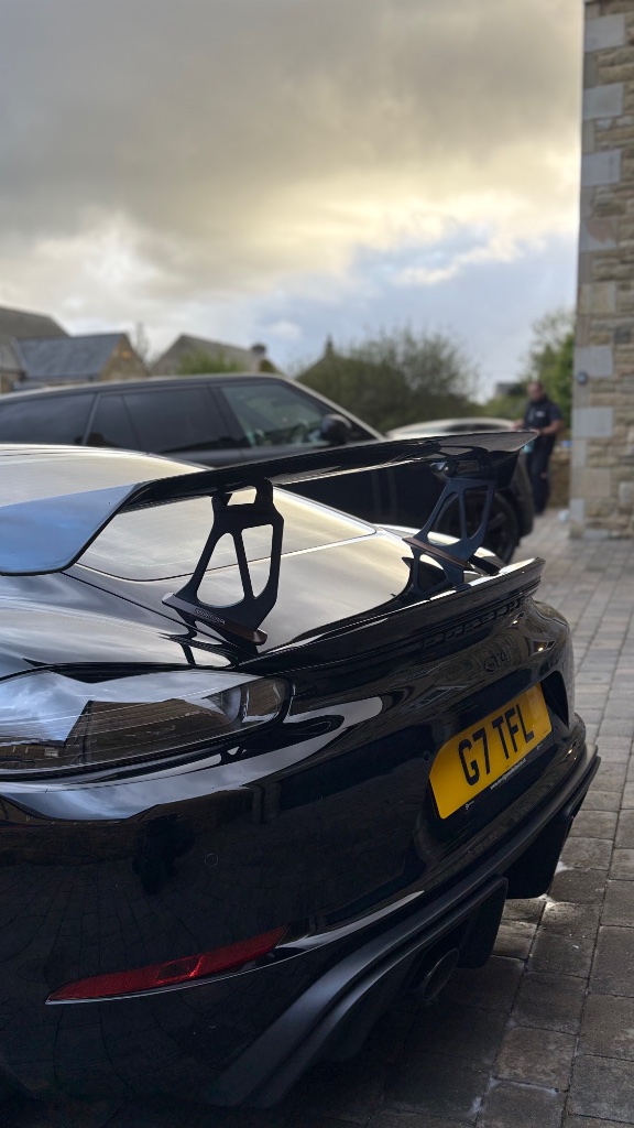 Porsche 718 Cayman GT4 after paint correction