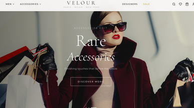 Aurelia Luxury Fashion Store App template preview