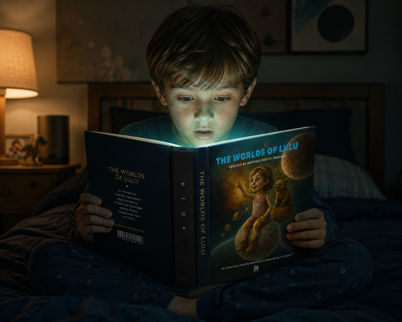 The book stays the book concept
