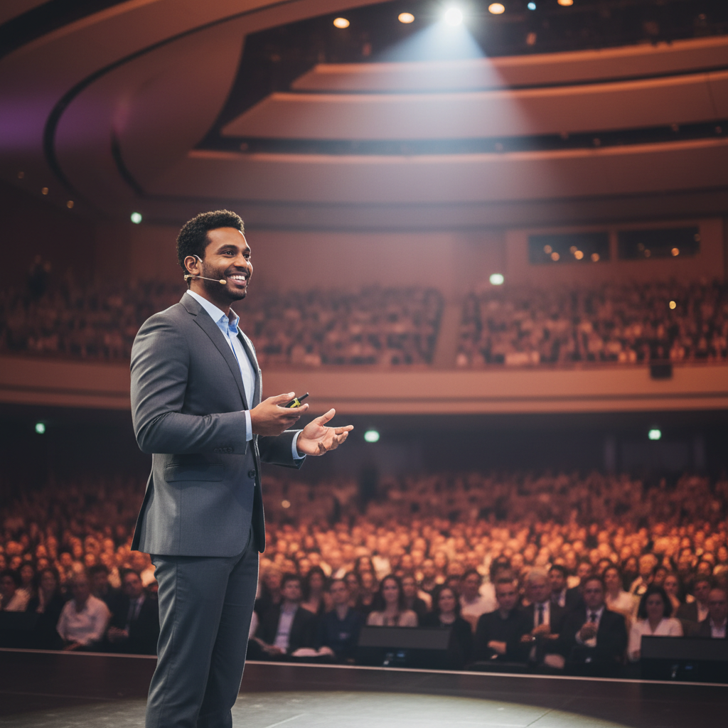 Tips for Landing Your First Keynote on Stage