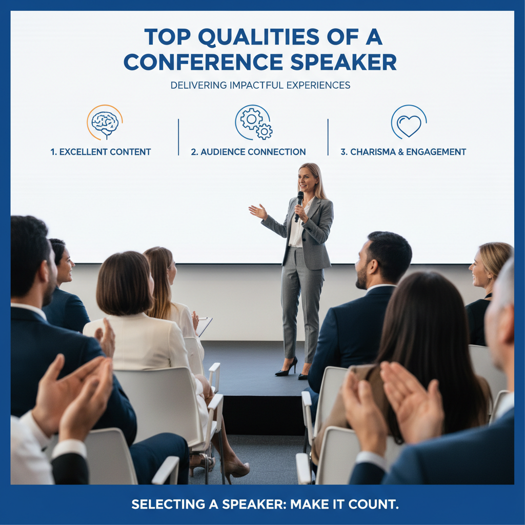 Top Qualities of a Conference Speaker Your Audience Will Love