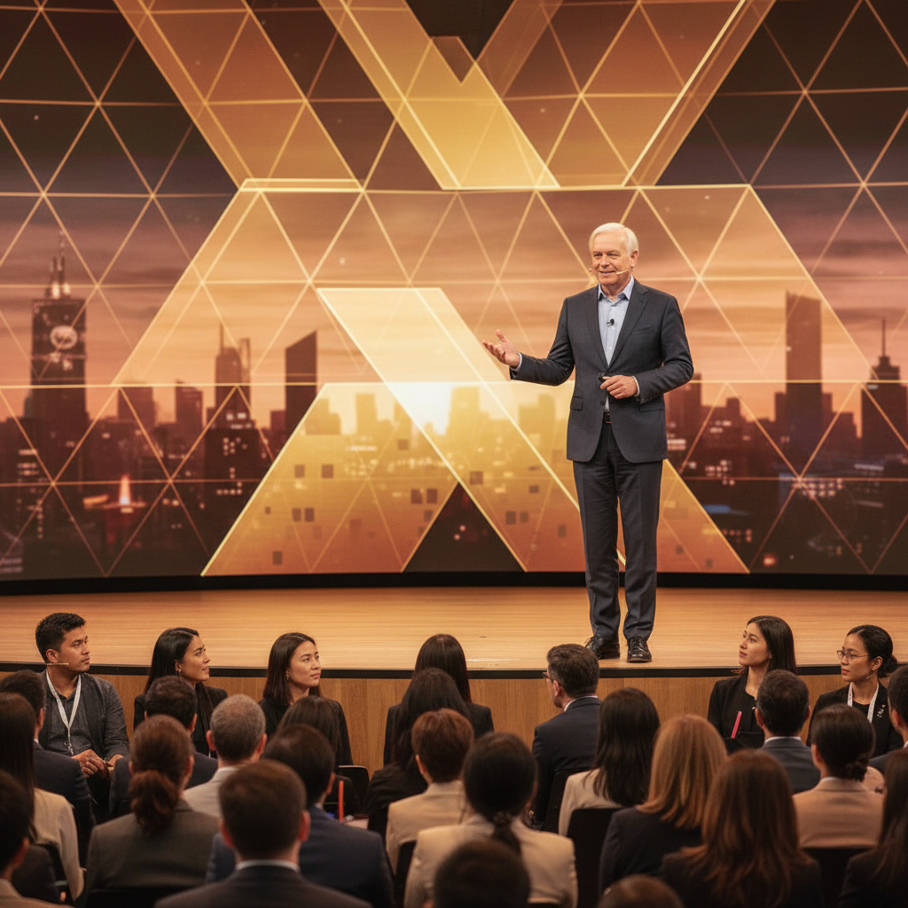 Rick Samara engaging with an audience at a tech conference