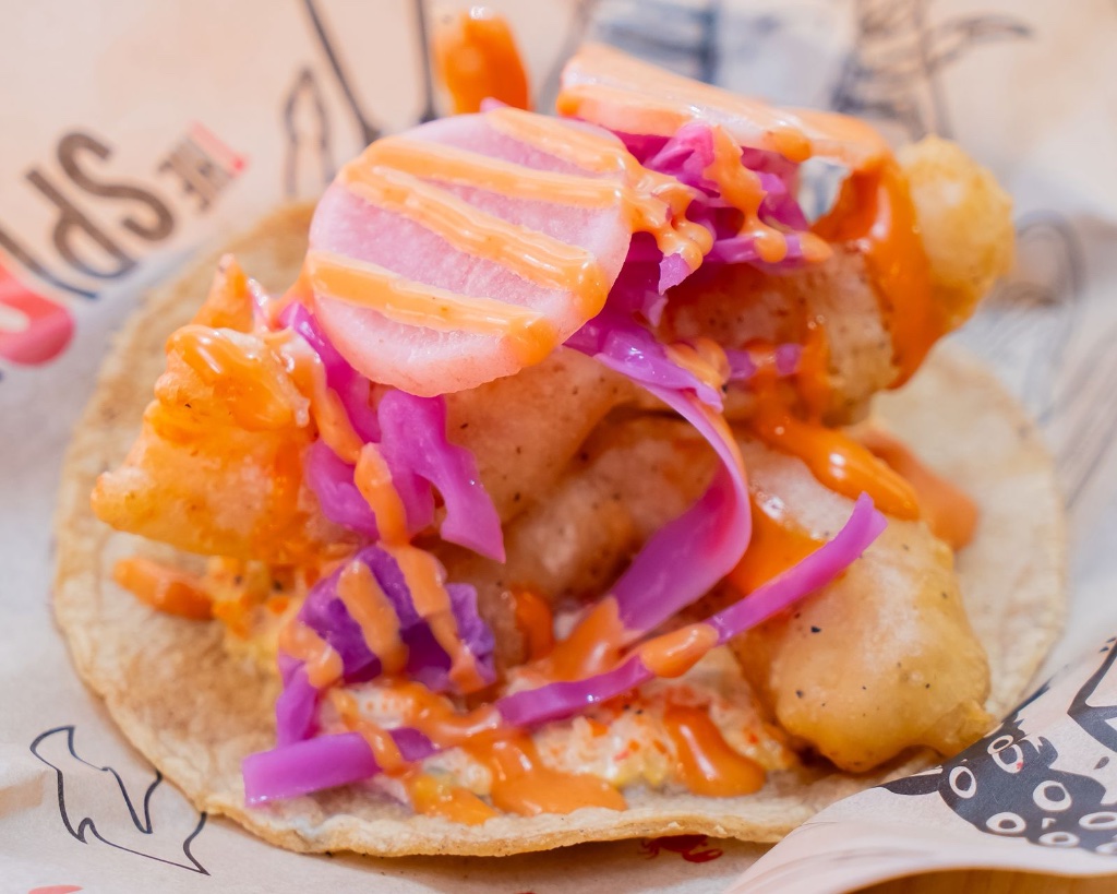 Taco de pescado