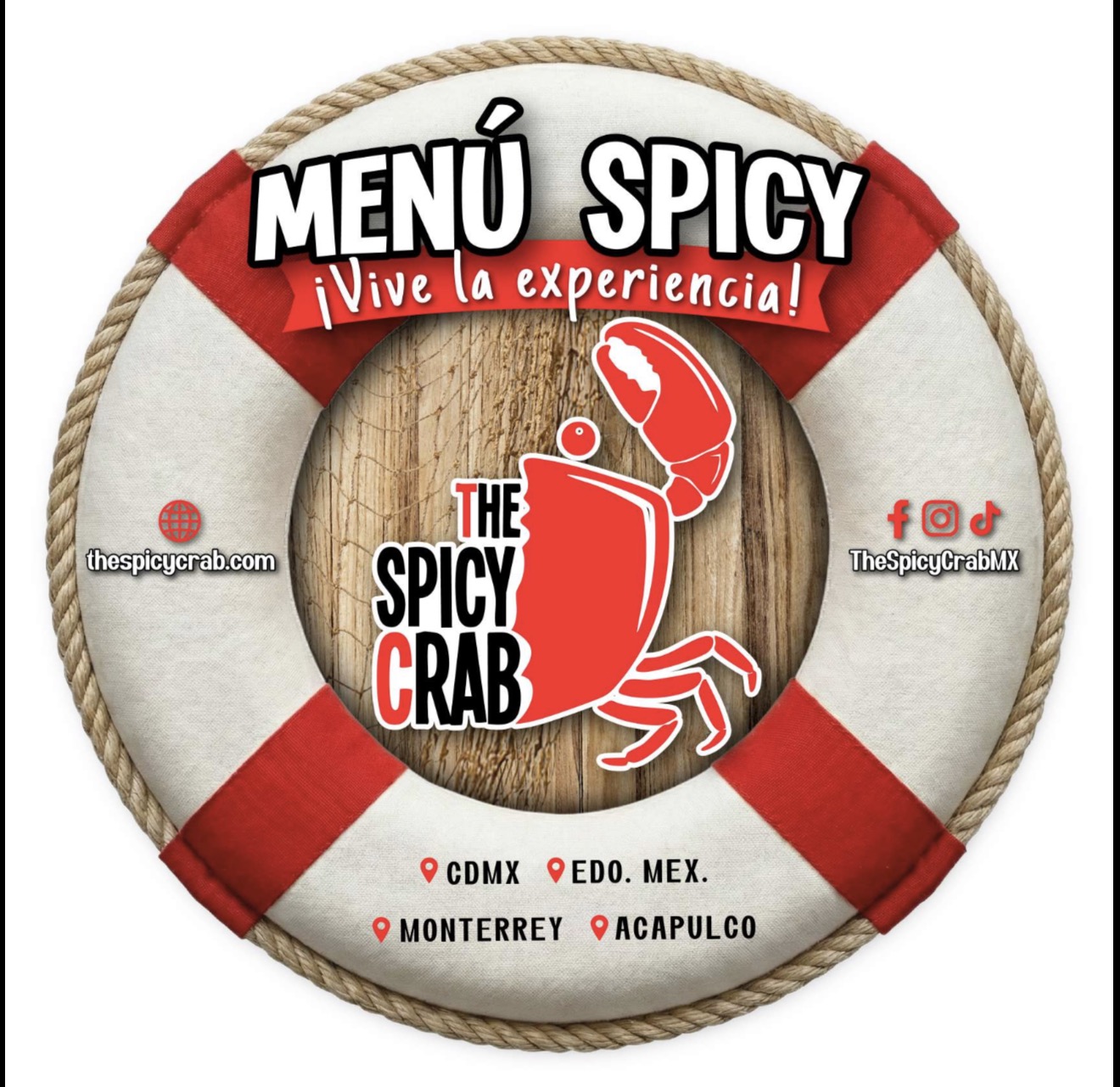 Menú The Spicy Crab - Página 1