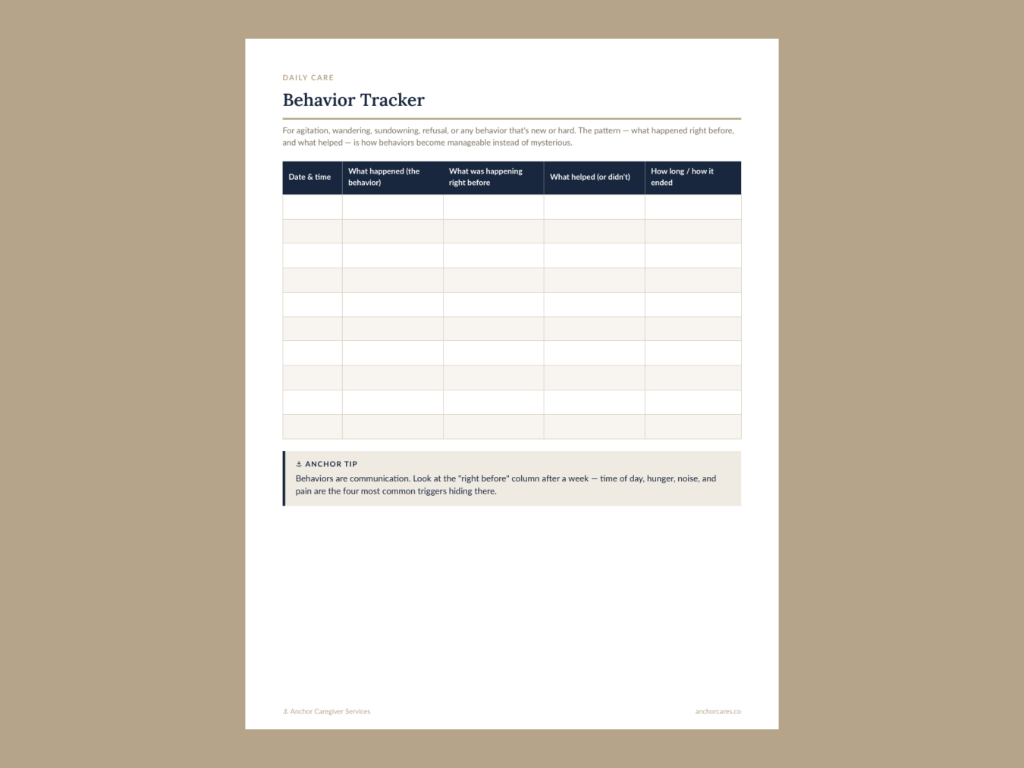 Dementia Care Planner 3
