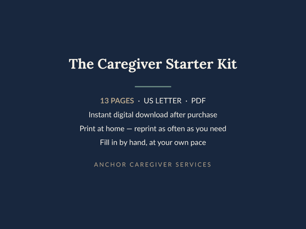 The Caregiver Starter Kit 5