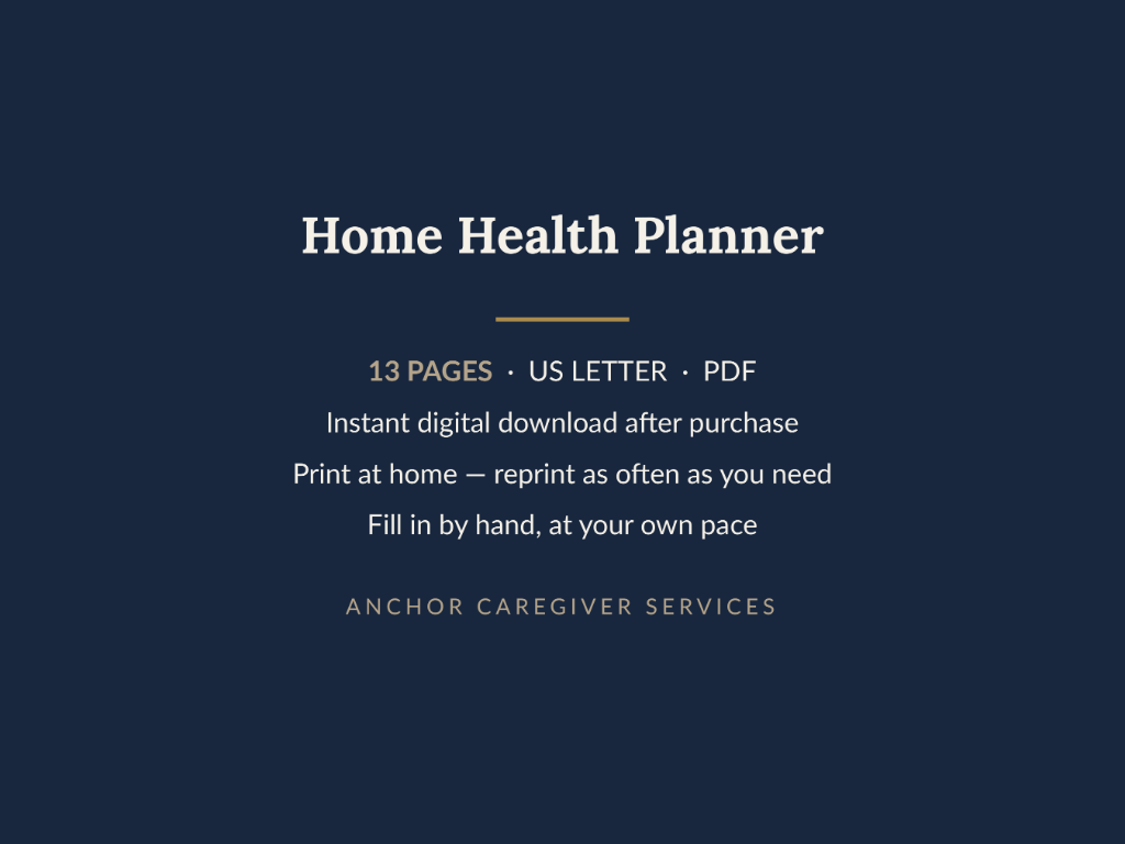 Home Health Planner 5