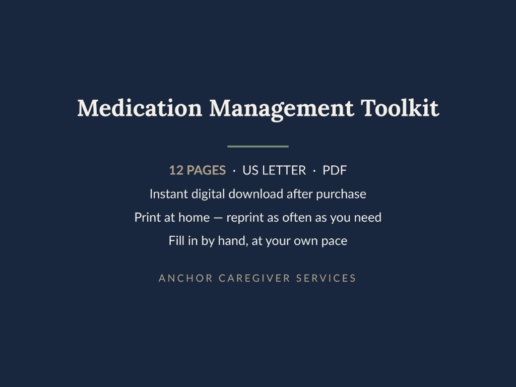 Medication Management Toolkit 5