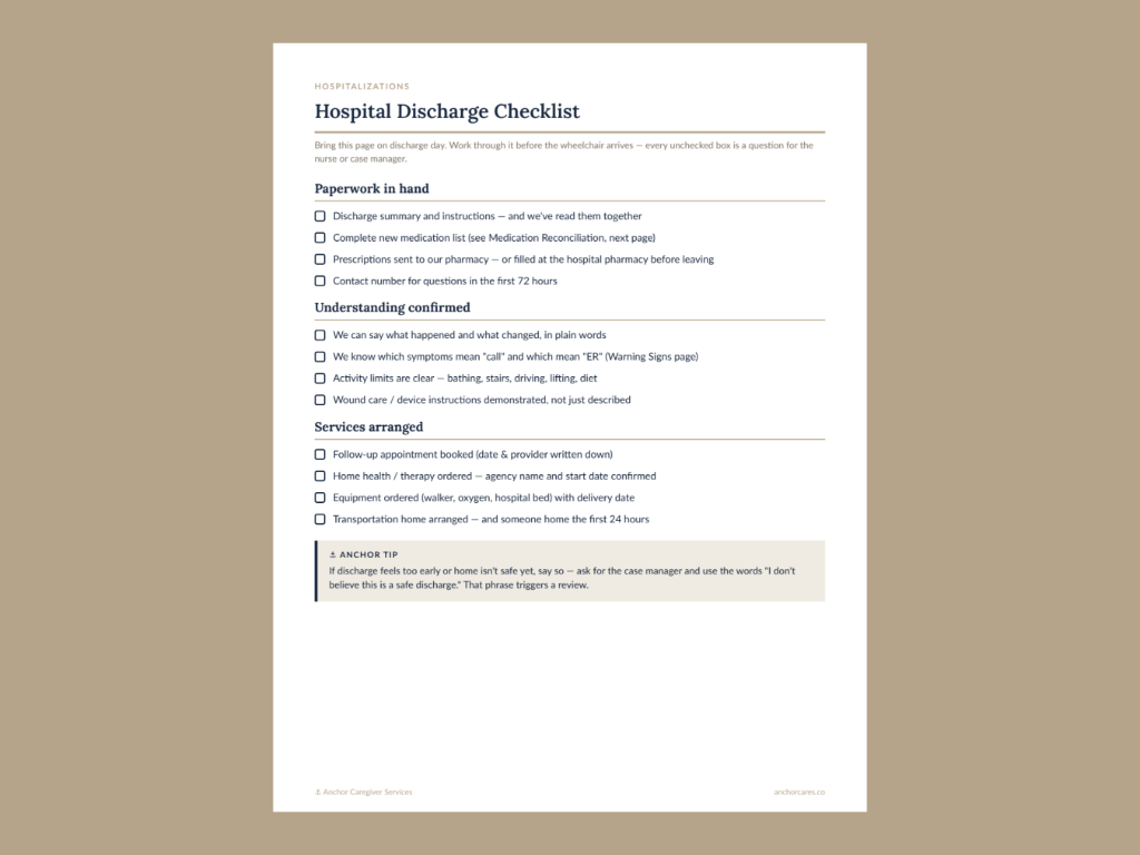 Hospital Discharge Toolkit 4