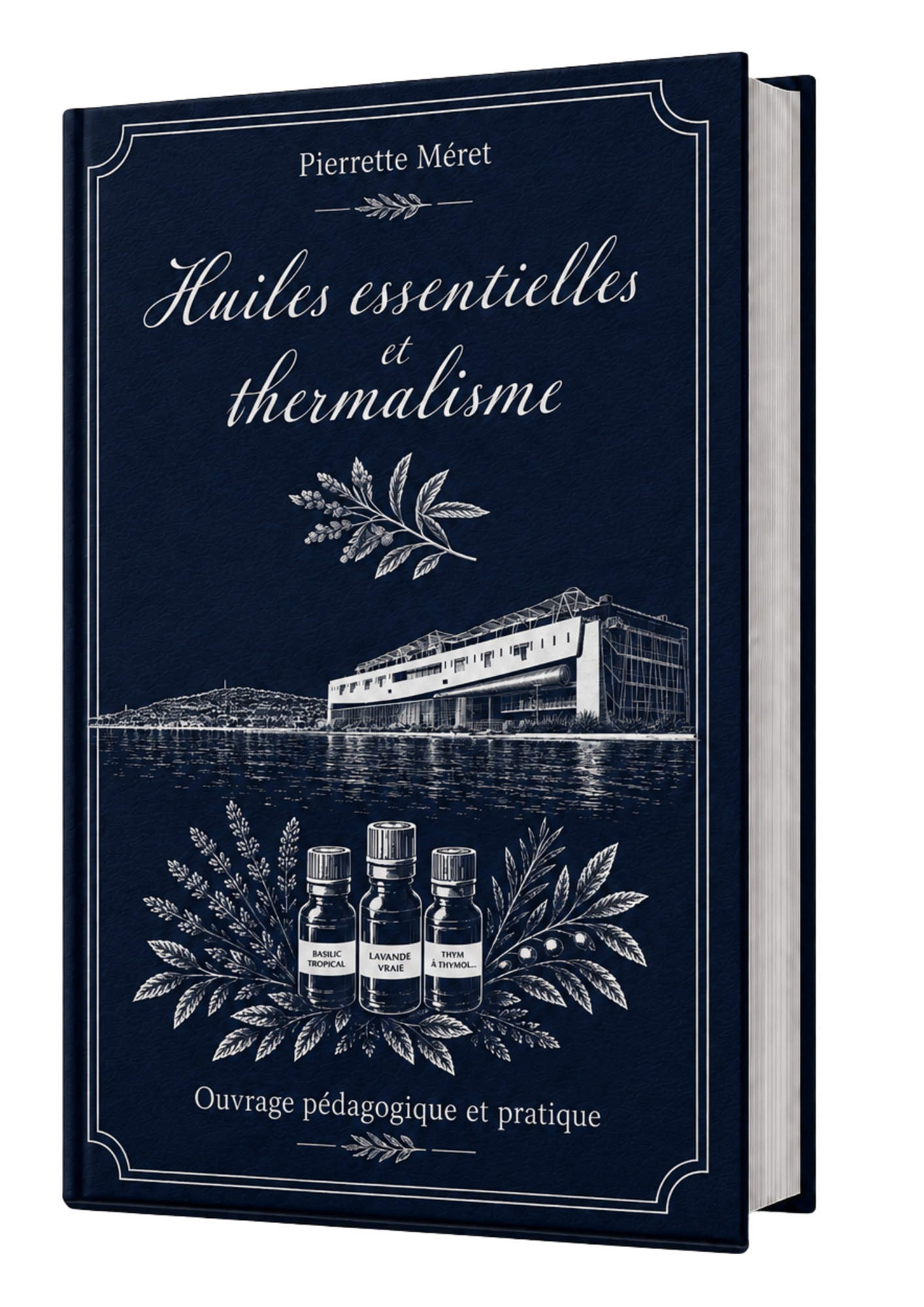 Mockup du livre Aromathérapie Clinique
