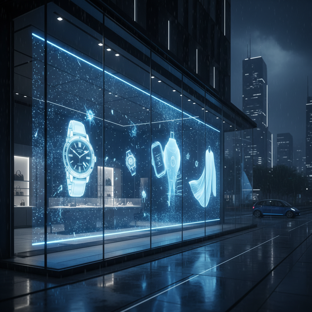 Transparent LED Glass