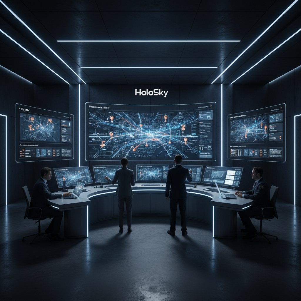HoloSky city officials smart city consultation