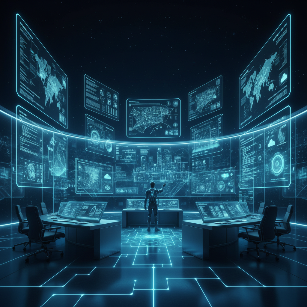 HoloSky Enterprise Cloud Management Dashboard
