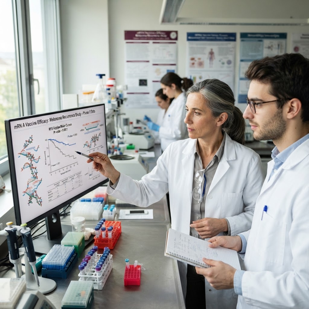 Frontiere della medicina: il vaccino a mRna contro il melanoma segna una svolta
