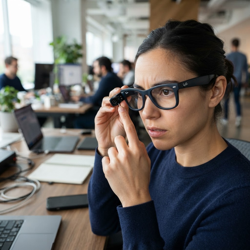 Oltre il led: la stretta di Meta sulla privacy e l'etica dell'IA indossabile