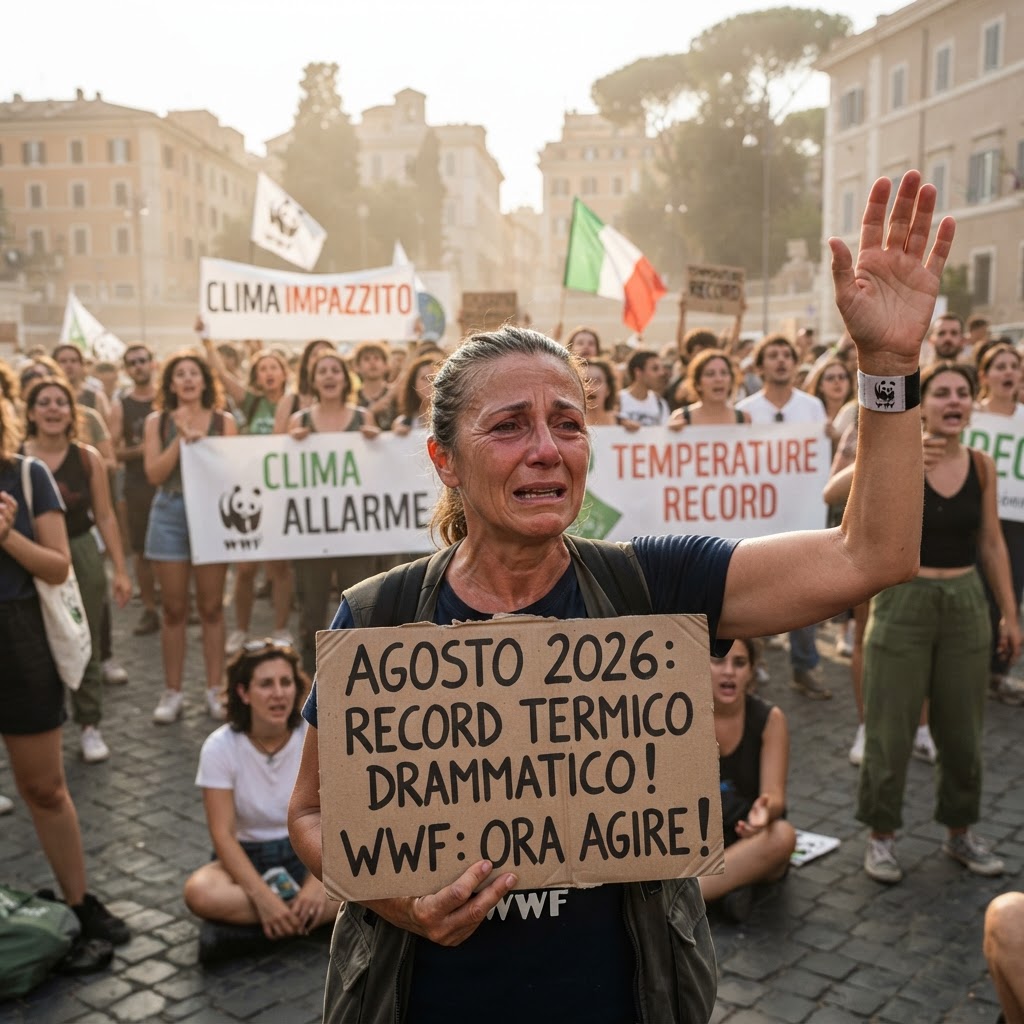 Il grido d'allarme del WWF: agosto 2026 segna un nuovo, drammatico record termico
