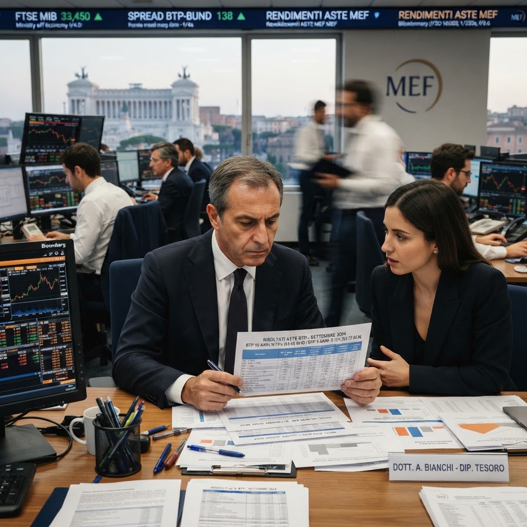 Il Tesoro italiano sfida l'incertezza: il punto sulle aste di settembre