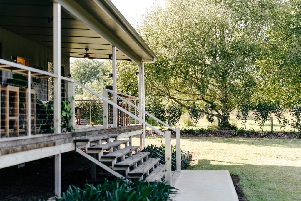 The deck at Forest Springs