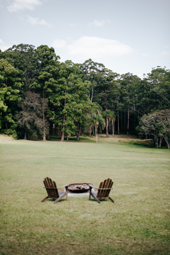 Fire pit & forest