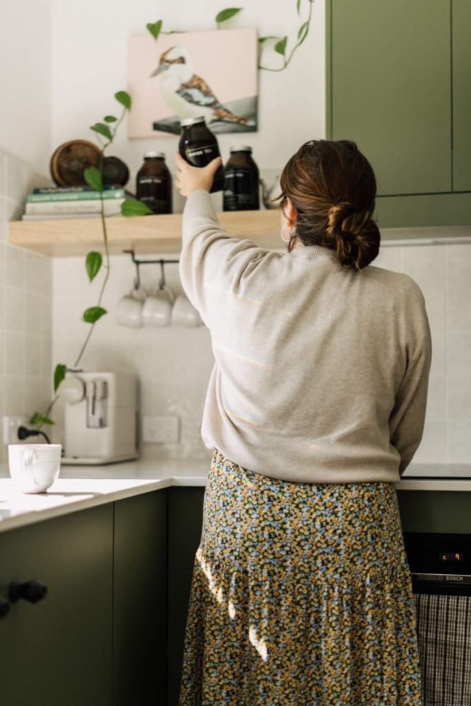 Jenna in the kitchen
