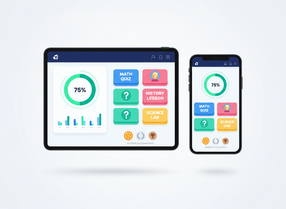 Exam A+ app dashboard