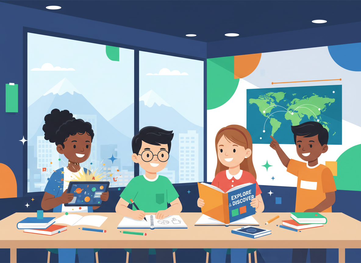 Confident Canadian students using Exam A+ to prepare for exams