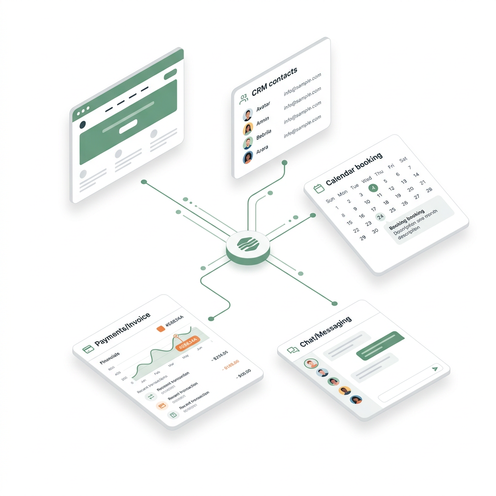 Entrepreneur working confidently on laptop