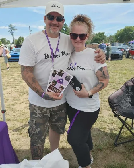 Robyn and Dimitri - Founders of Hope for Recovery