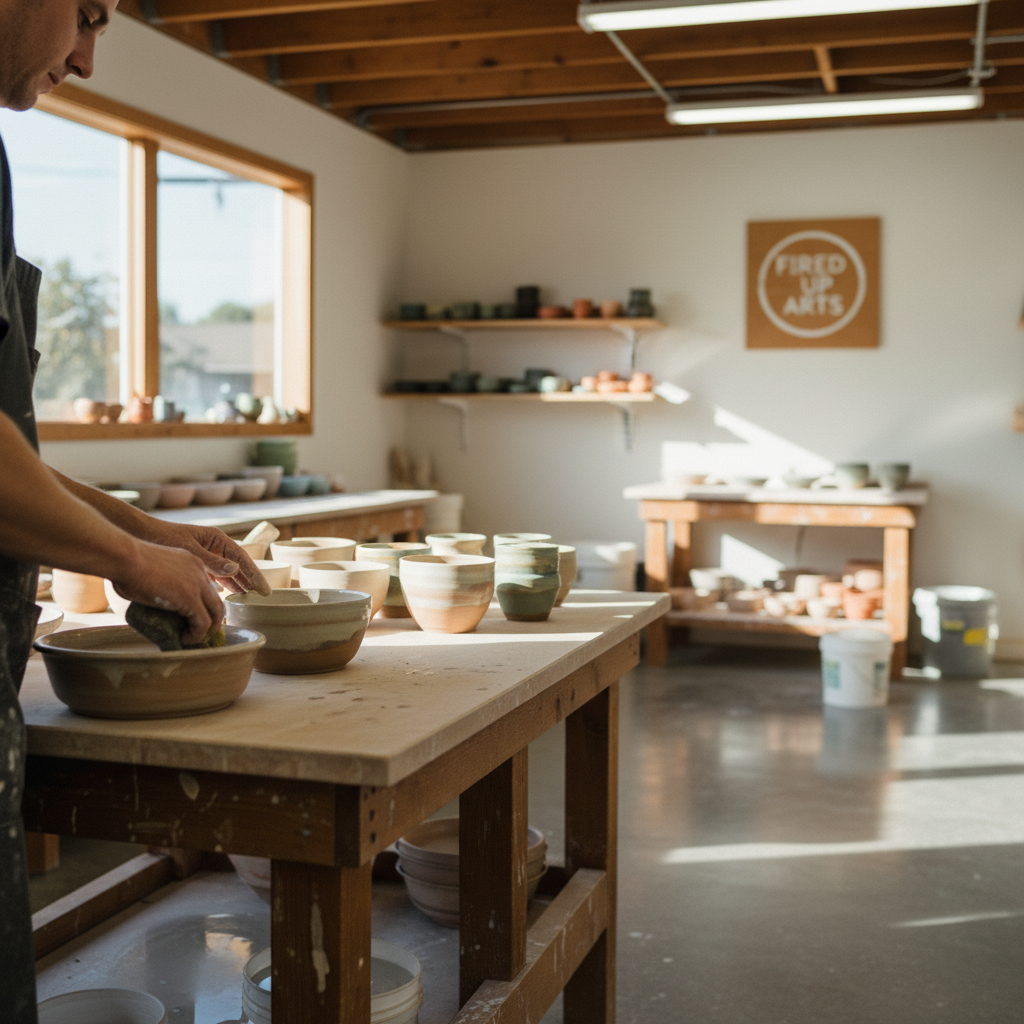 Simplify Your Glaze Cleanup: A Pottery Hack for Beginners