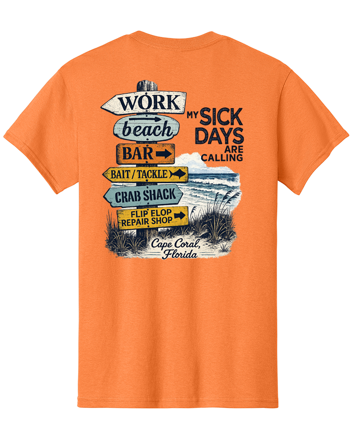 My Sick Days Are Calling Men's Tee