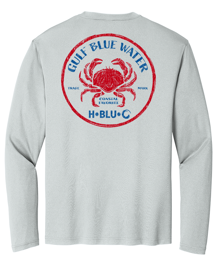 H•BLU•O Gulf Blue Water Crab Dri-Fit