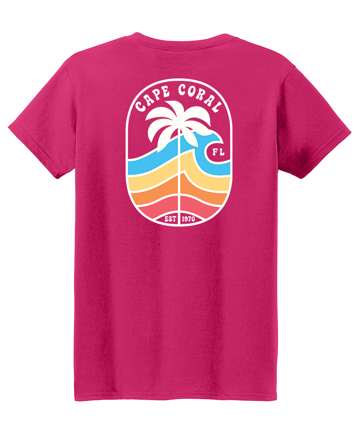 Cape Coral Palm Waves Women's Tee