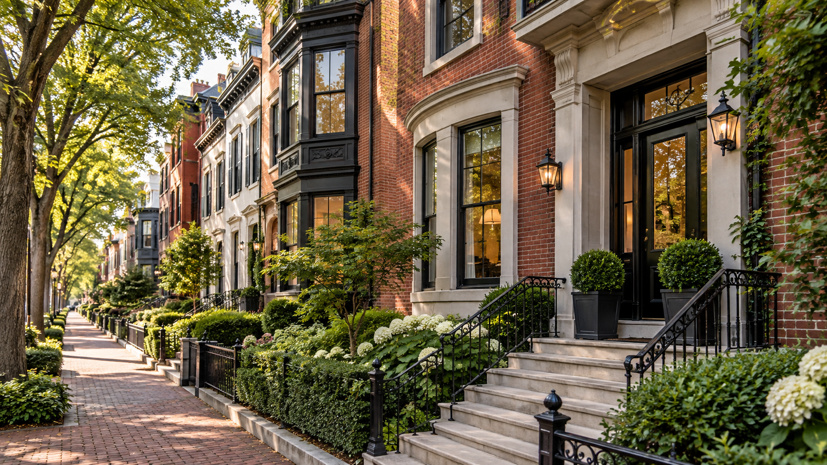 Representative historic urban residences