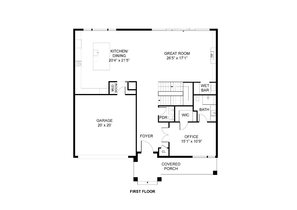 First Floor floor plan
