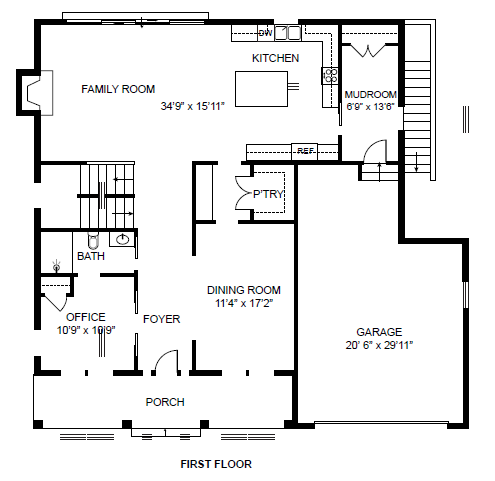 First Floor floor plan