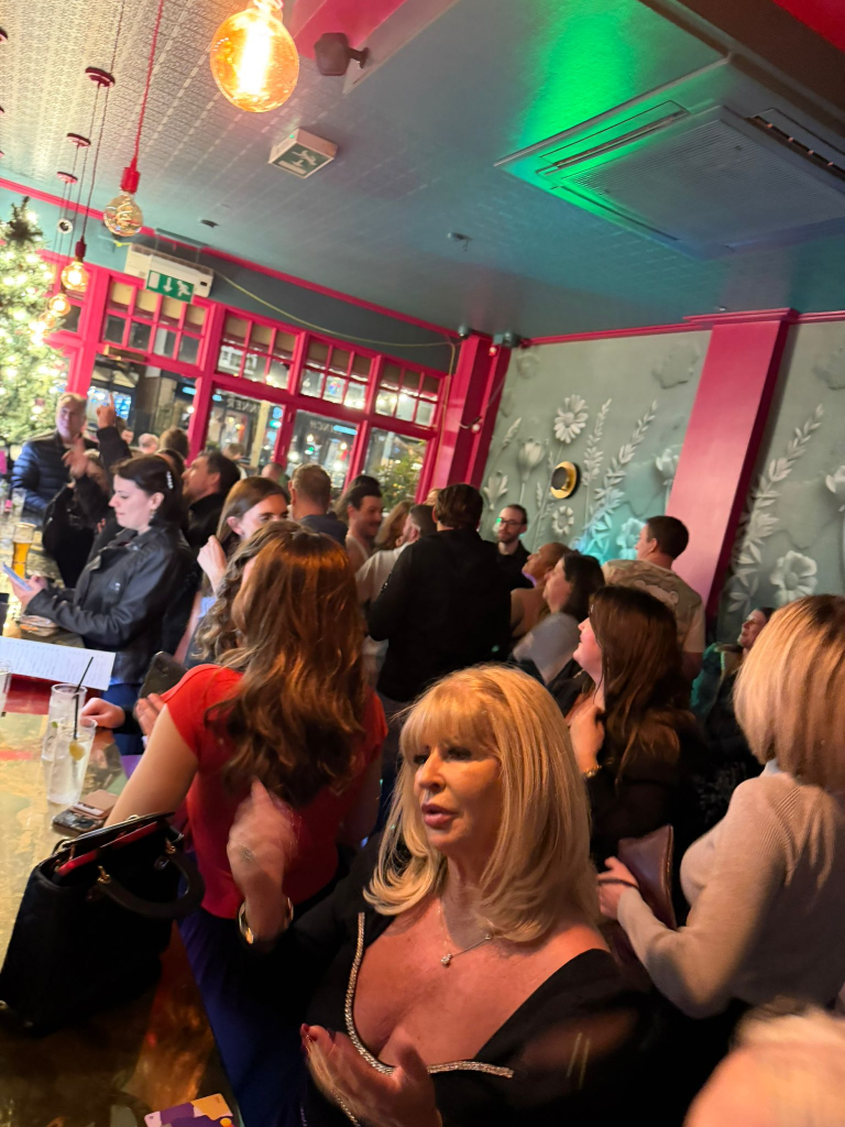 Pink Flamingo cocktail bar atmosphere