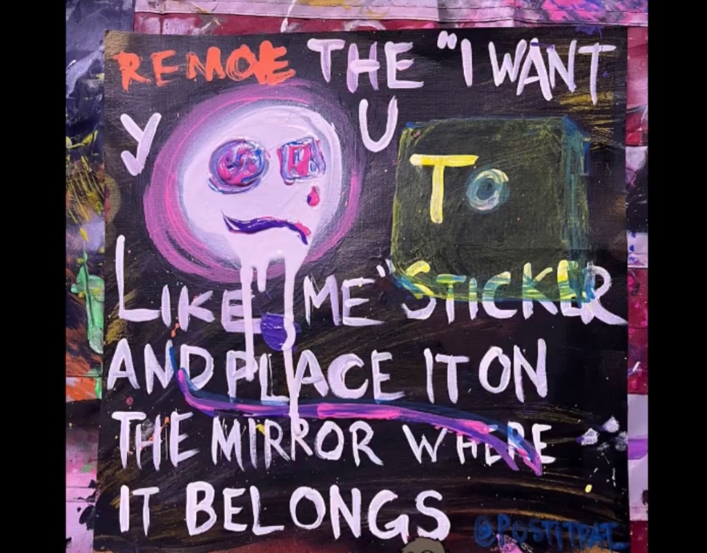 Remove The I Want You To Like Me Sticker
